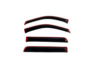 AVS 06-08 Lincoln Mark LT Ventvisor In-Channel Front & Rear Window Deflectors 4pc - Smoke - 194443