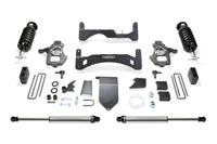 Fabtech 14-18 GM C/K1500 w/OE Alum. UCA 6in Perf. System Gen II w/DL 4.0 Coilovers & Rear DL Shocks - K1086DL