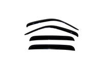 AVS 02-07 Jeep Liberty Ventvisor Outside Mount Window Deflectors 4pc - Smoke - 94428