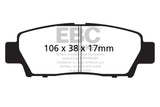 EBC 95-96 Toyota Avalon 3.0 Redstuff Rear Brake Pads - DP31714C