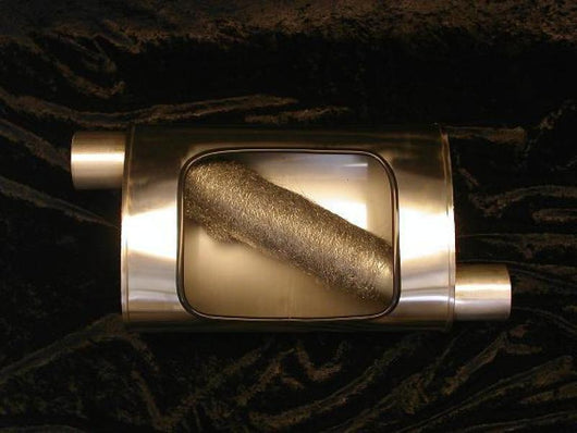 Stainless Works 2.25in ID CENTER INLET/ 2.25in OD OFFSET OUTLET 5inX9in - TM5S22C22O