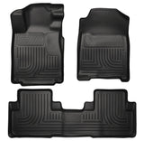 Husky Liners 11-12 Dodge Charger/Chrysler 300 WeatherBeater Combo Black Floor Liners - 98061