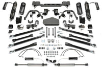 Fabtech 07-18 Jeep JK 4WD 4-Door 3in Crawler System w/DL 2.5 Resi Coilovers & Rear DL 2.25 Shocks - K4066DL