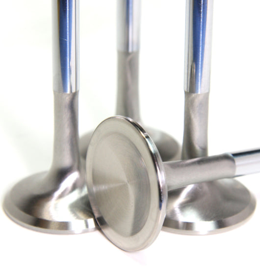 GSC P-D EJ series EJ205/EJ207/EJ257 Chrome Polished Super Alloy Exhaust Valve-33mm Head(+1mm)-SET 8 - 2017-8