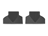 WeatherTech 2014+ BMW X5 Rear Rubber Mats - Black - W326