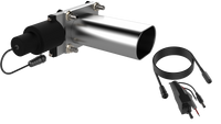 QTP Bolt-On QTEC Low Profile Oval Electric Cutout Valve - QTEC33