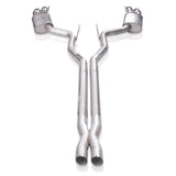 Stainless Works 18+ Ford Mustang GT Redline X-Pipe Performance Connect Cat-Back Exhaust - M18CBXPC