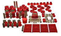 Energy Suspension 67-79 GM Camaro / Firebird w/ Multi Leaf Springs Red Hyper-Flex Master Bushing Set - 3.18118R