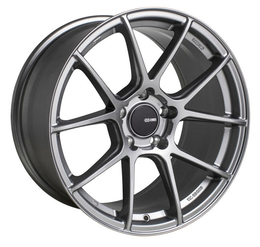Enkei TS-V 18x8.5 5x120 38mm Offset 72.6mm Bore Storm Grey Wheel - 522-885-1238GR
