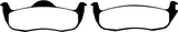 EBC 05-10 Jeep Commander 3.7 Greenstuff Rear Brake Pads - DP61745