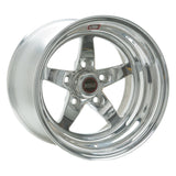 Weld S71 15x16.33 / 5x4.5 BP / 6.5in. BS Polished Wheel (Medium Pad) - Non-Beadlock - 71MP-516A65A