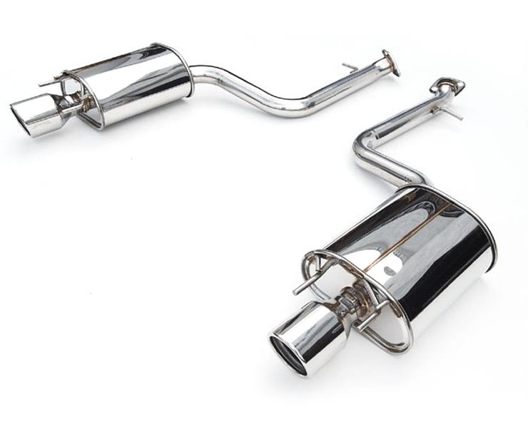 Invidia 12+ Honda Civic Si Sedan Q300 Rolled Stainless Steel Tip Cat-back Exhaust - HS12HC4G3S