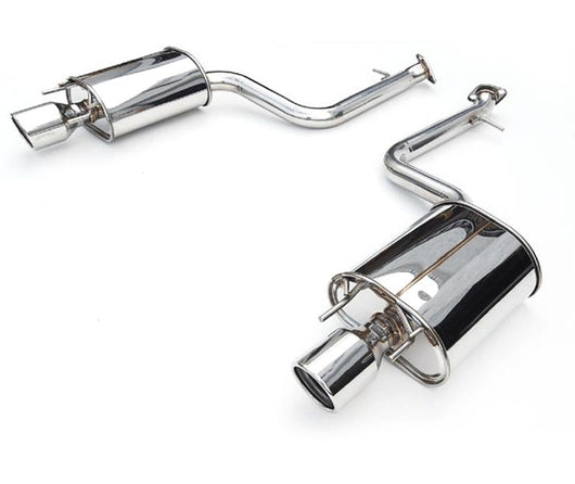 Invidia 12+ Honda Civic Si Sedan Q300 Rolled Stainless Steel Tip Cat-back Exhaust - HS12HC4G3S