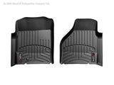 WeatherTech 02-06 Dodge Ram 1500 Pickup QuadCab Front FloorLiner - Black - 440121