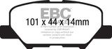 EBC 14+ Mazda 3 2.0 (Mexico Build) Greenstuff Rear Brake Pads - DP22171