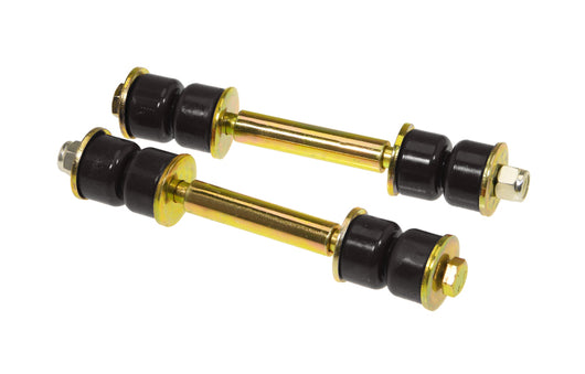 Prothane Universal End Link Set - 4 1/4in Mounting Length - Black - 19-408-BL