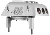 K&N Street Metal Intake System 01-16 Harley Davidson Shaker Silver H/D Softail/Dyna Fl - RK-3950S