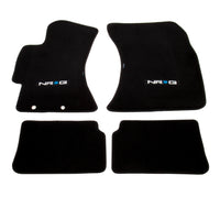 NRG Floor Mats - 2009-2011 Subaru Impreza WRX/STi (NRG Logo) - 4pc. - FMR-410NRG