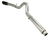 aFe MACHForce XP 5in DPF-Back Stainless Steel Exh Sys, Black tip,Ford Diesel Trucks 08-10 V8-6.4L - 49-43054-B