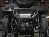 aFe Rebel Series 2.5in 409 SS Cat-Back Exhaust w/ Polished Tips 2018+ Jeep Wrangler (JL) V6 3.6L - 49-48066-P