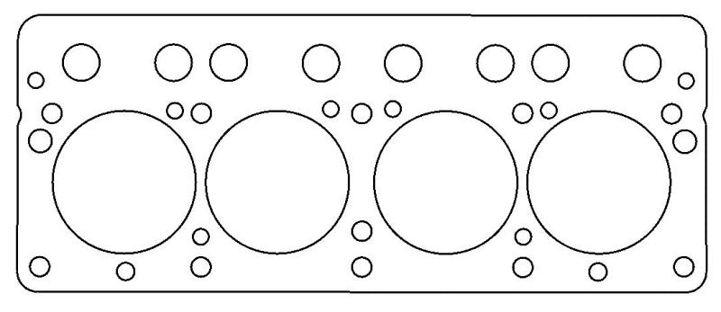 Cometic Triumph 1500cc Spitfire 74mm .043 inch Copper Head Gasket - C4153-043
