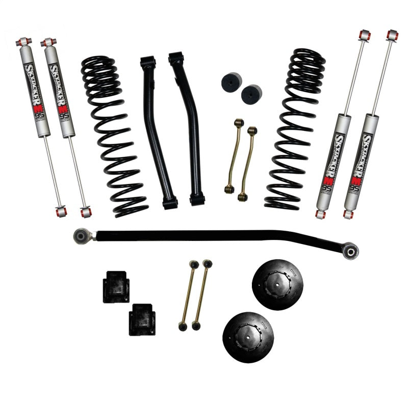 Skyjacker Suspension Lift Kit 3.5in Fr 2in Rr w/ M95 Mono Shocks 2020 Jeep Gladiator JT Non-Rubicon - G350RPMLT