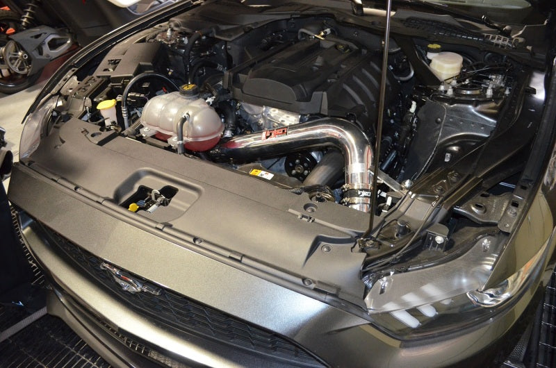 Injen 2015 Ford Mustang Eco Boost 2.3L Wrinkle Black CAI Converts To SRI - PF9091WB