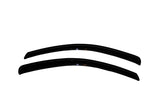 AVS 88-93 Ford Mustang (Excl. T-Top) Ventvisor Outside Mount Window Deflectors 2pc - Smoke - 92217