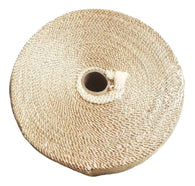 Torque Solution Fiberglass Exhaust Wrap Universal 2inx100ft - Tan - TS-EW-2X100T
