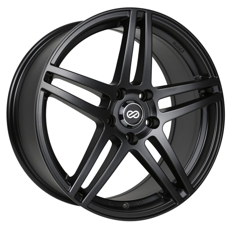 Enkei RSF5 16x7 38mm Offset 5x114.3 Bolt Pattern Matte Black Wheel - 479-670-6538BK