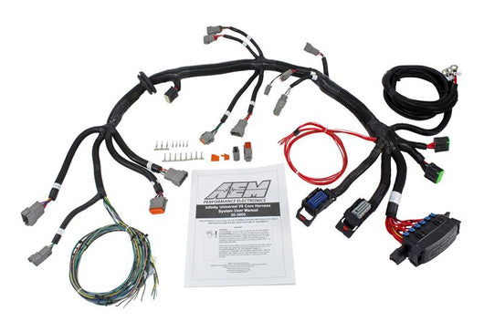 AEM Universal V8 Core and Accessory Wiring Harness - 30-3805