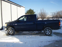 N-Fab Nerf Step 02-08 Dodge Ram 1500/2500/3500 Quad Cab 6.4ft Bed - Gloss Black - Bed Access - 3in - D0289QC-6