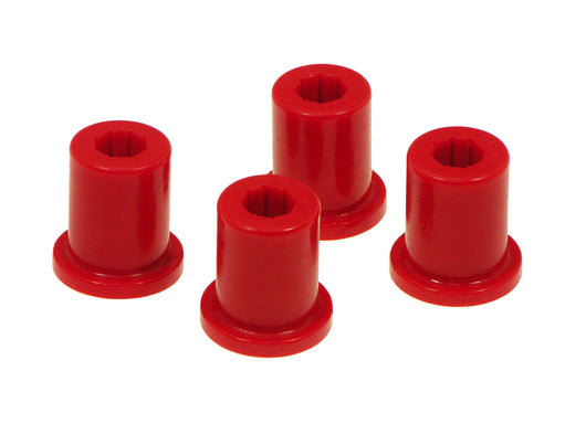 Prothane 76-86 Jeep CJ5/CJ7 Rear Frame Shackle Bushings - Red - 1-802