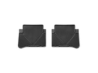 WeatherTech 09+ Nissan Maxima Rear Rubber Mats - Black - W164