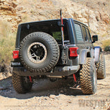 Westin 18-19 Jeep Wrangler JL WJ2 Rear Bumper w/ Tire Carrier - Textured Black - 59-82035