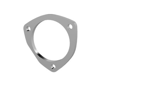 QTP 3.5in Weld-On QTEC 3 Bolt Flange - 10350F