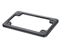 WeatherTech Motorcycle Billet Plate Frames - Black - 8AMPF1