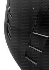 Seibon 92-95 Honda Civic 2DR/3DR TS-Style Carbon Fiber Hood - HD9295HDCV2D-TS