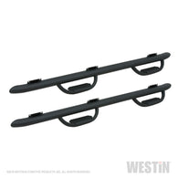Westin 2018-2019 Jeep Wrangler JL Unlimited GENX Oval Drop Nerf Step Bars - Black - 20-4065