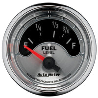Autometer American Muscle 2-1/16in 73-10 Ohm Electric Fuel Level Gauge - 1215
