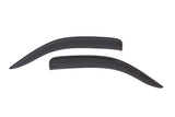 AVS 05-15 Toyota Tacoma Access Cab Aerovisor Front Outside Mount Window Deflector 2pc - Smoke - 95649