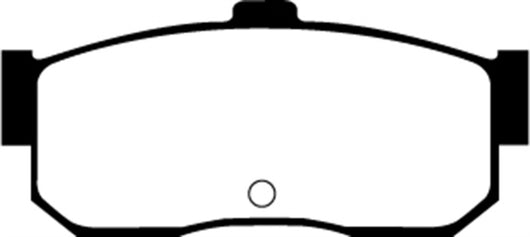 EBC 91-97 Infiniti G20 2.0 Yellowstuff Rear Brake Pads - DP4889R