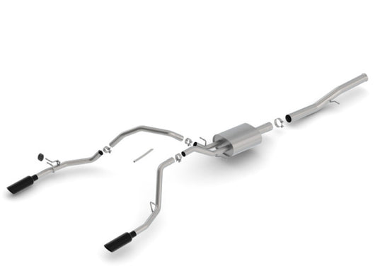 Borla 14-8 Chevrolet Silverado 1500 6.3L V8 AT/MT Extended Cab Standard Bed ATAK Exhaust - 140571BC
