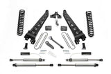 Fabtech 17-19 Ford F250/350 4WD Diesel 4in Radius Arm System w/DL 2.25 Resi Shocks & Rear DL Shocks - K2289DL