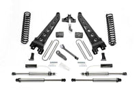 Fabtech 17-19 Ford F250/350 4WD Gas 6in Radius Arm System w/DL 2.25 Resi Shocks & Rear DL Shocks - K2295DL