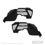 Westin 07-18 Jeep Wrangler JK Inner Fenders - Front - Textured Black - 62-11005