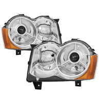 xTune Jeep Grand Cherokee 08-10 OEM Style Projector Headlights - Chrome PRO-JH-JGC08-AM-C - 9036125