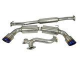 Injen 13 Subaru BRZ / 13 Scion FR-S 2.0L 4cyl SS CB Exhaust w/ Dual Injen Embossed Muffler - SES1230TT