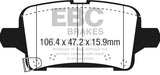 EBC 2016+ Chevrolet Malibu 1.5L Turbo (Elec PB) Redstuff Rear Brake Pads - DP33074C