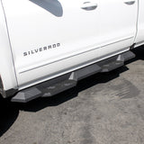 Westin/HDX 07-18 Chevy/GMC Silv/Sierra 15/25/3500 Ext/Dbl Xtreme Nerf Step Bars - Textured Black - 56-23715